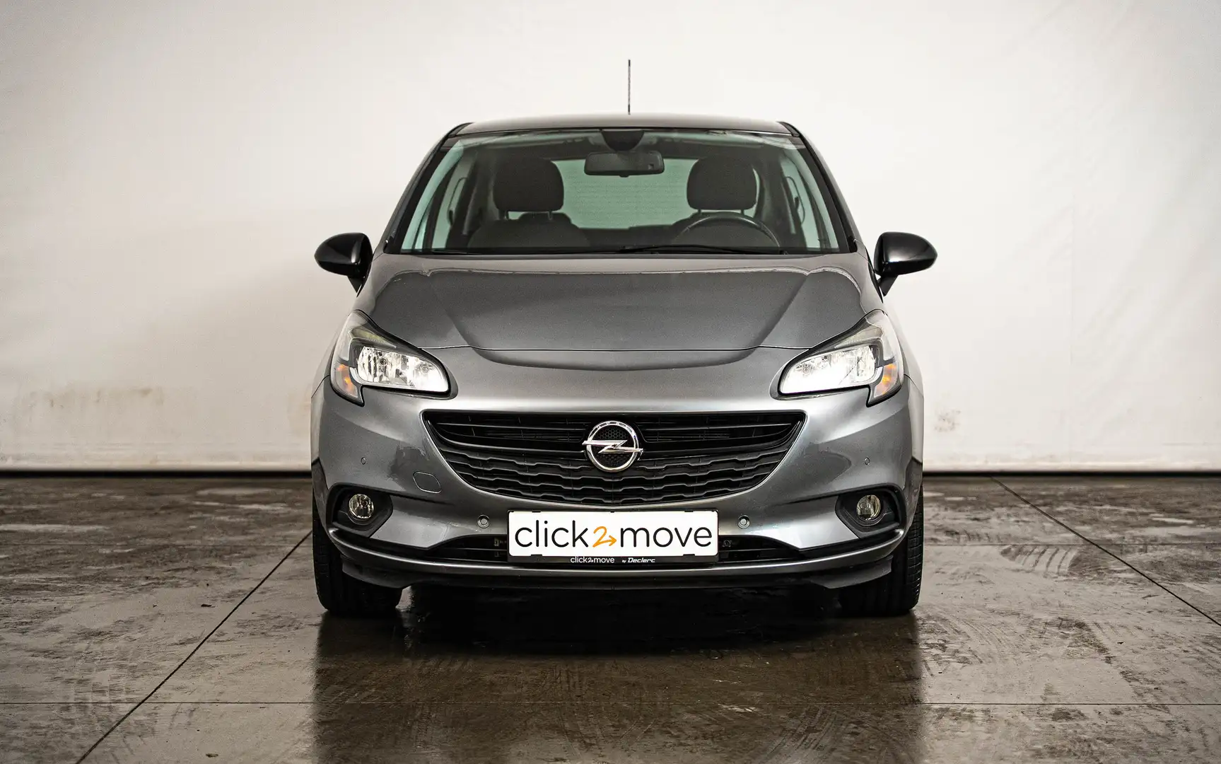 Opel Corsa Corsa 1.4i Turbo Black Edition Gris - 2