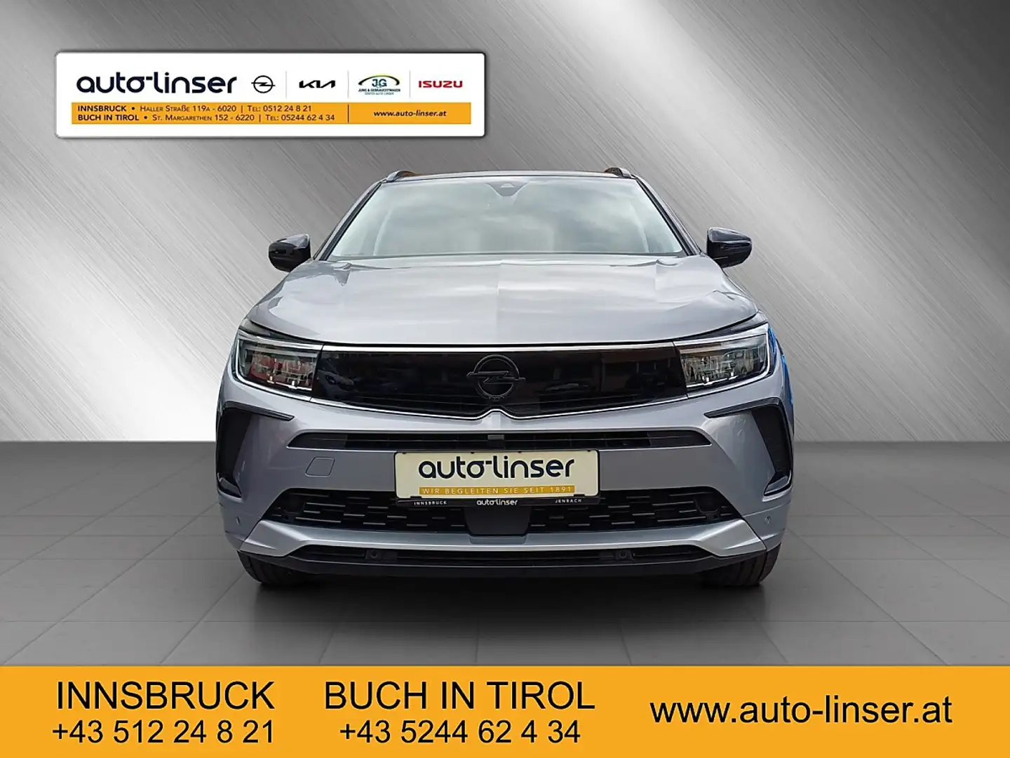 Opel Grandland 1,2 DI Turbo Edition Start/Stop Aut. Silber - 2