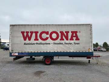 MUELLER FZ-BAU PRITSCHE + PLANE 2680 KG Nutzlast