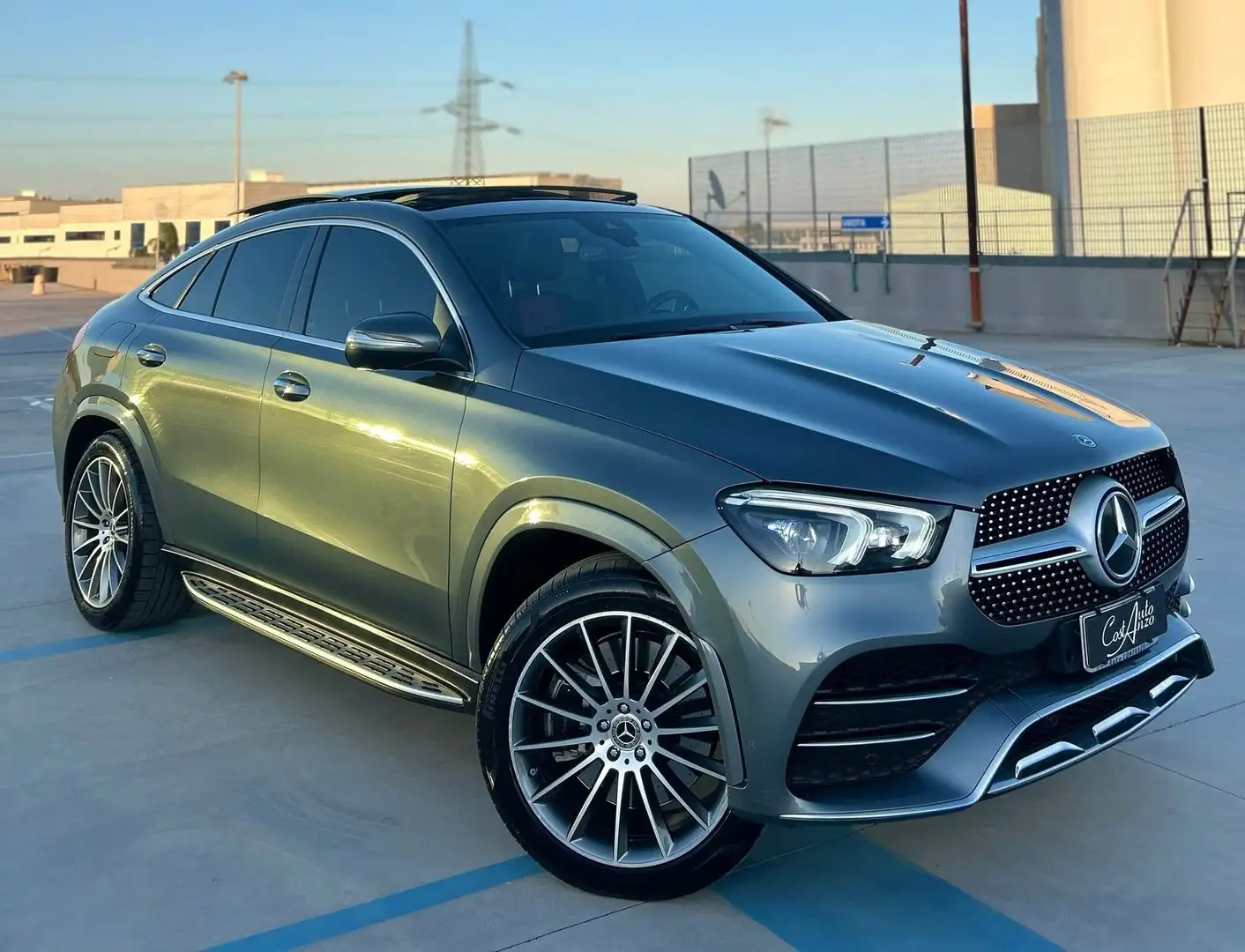 Mercedes-Benz GLE 350 Mercedes-Benz GLE Coupe 350d Premium pro Grigio - 1