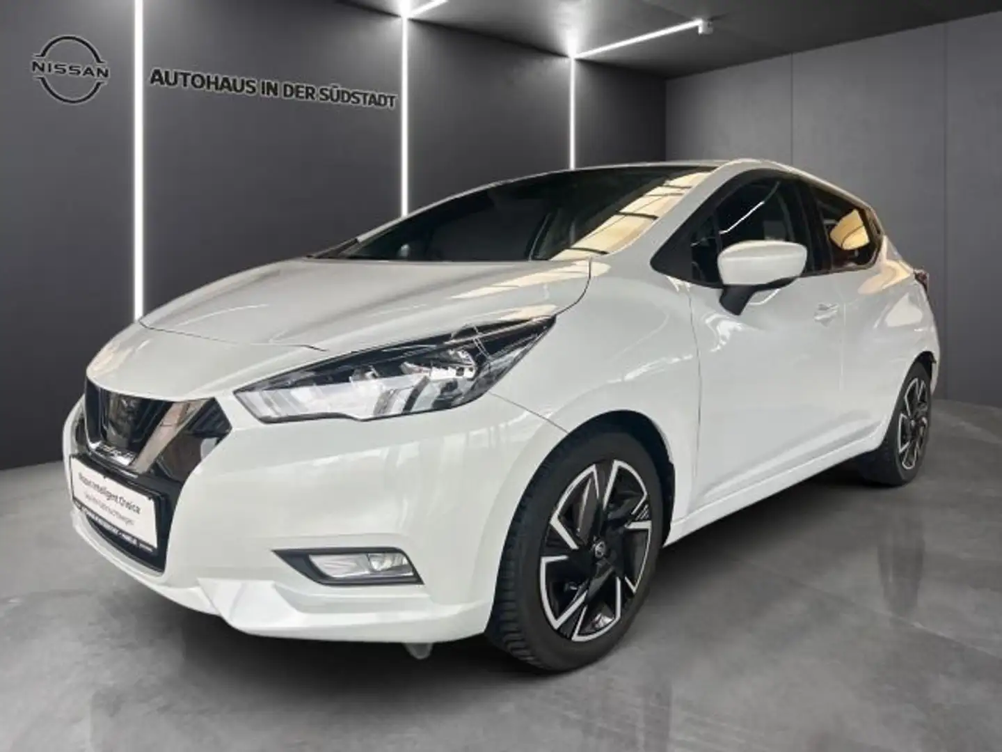 Nissan Micra 1.0 IG-T Acenta, SH, Navi, HS bhz. Bianco - 2