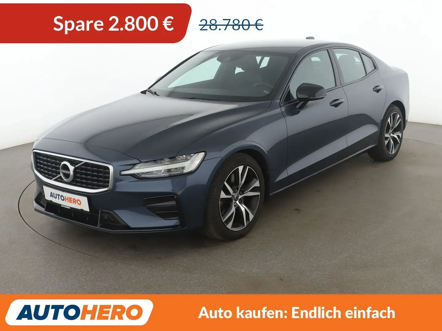 Volvo S60 2.0 T5 R-Design Aut.*LED*NAVI*ACC*PDC*SHZ*KLIMA* Blau - 1