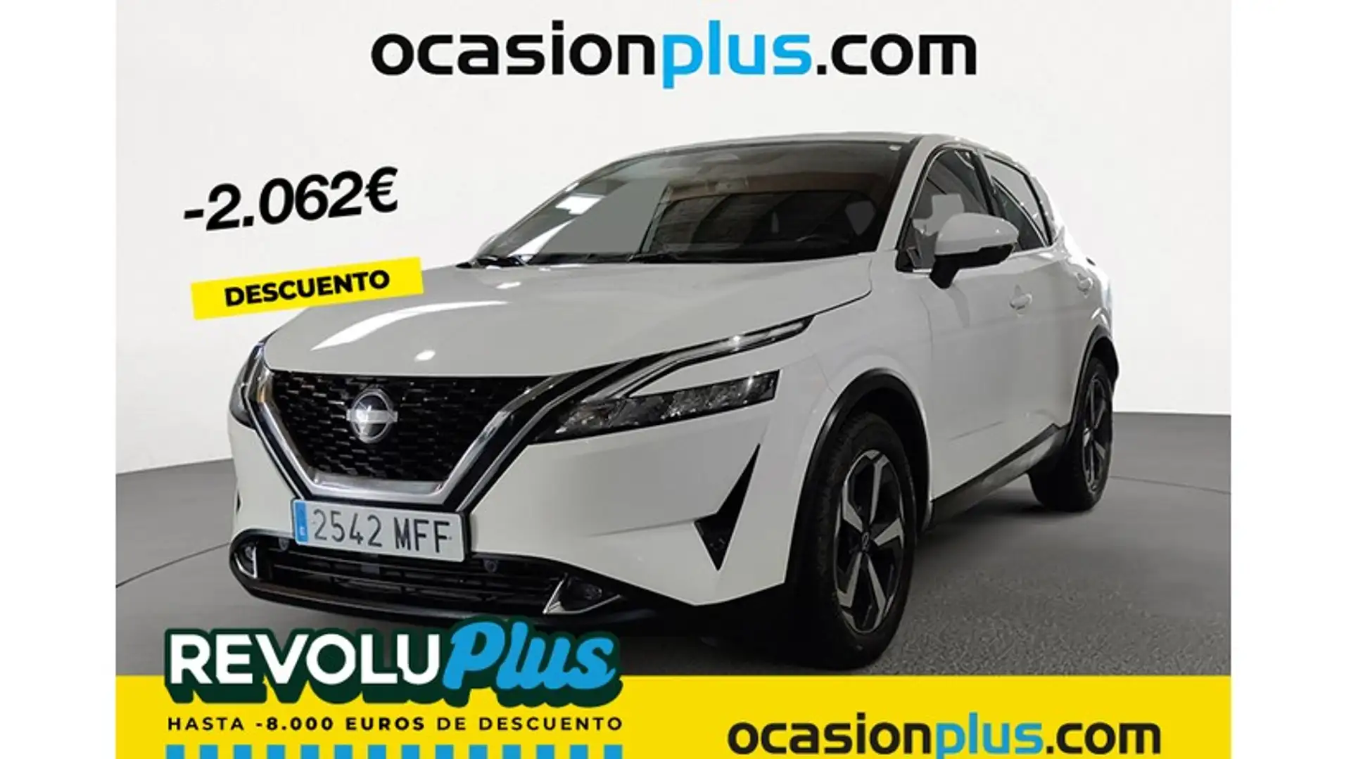 Nissan Qashqai 1.3 DIG-T mHEV 12V N-Connecta 4x2 103kW Weiß - 1