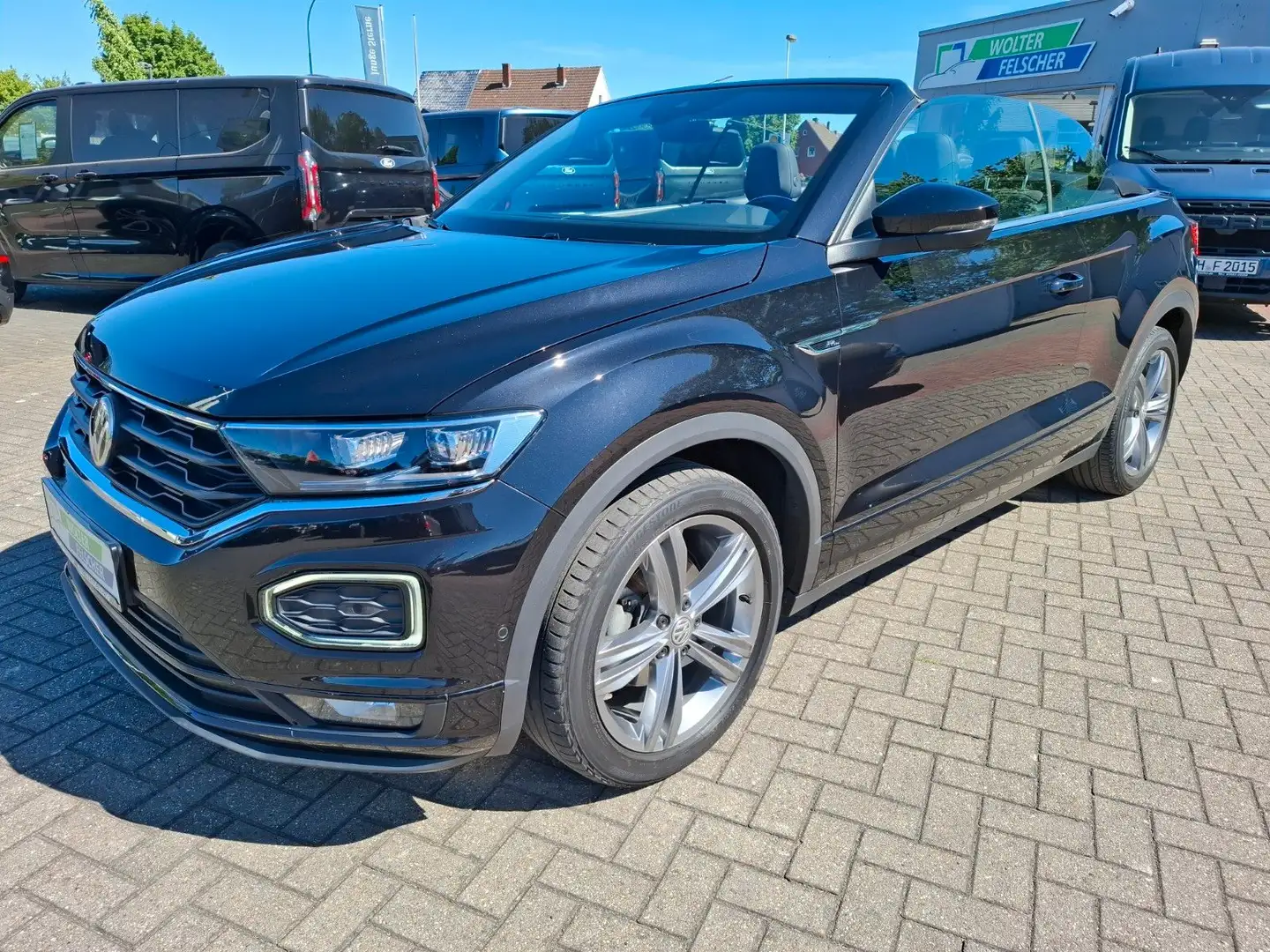 Volkswagen T-Roc Cabriolet R-Line AHK abnehmbar Nero - 1