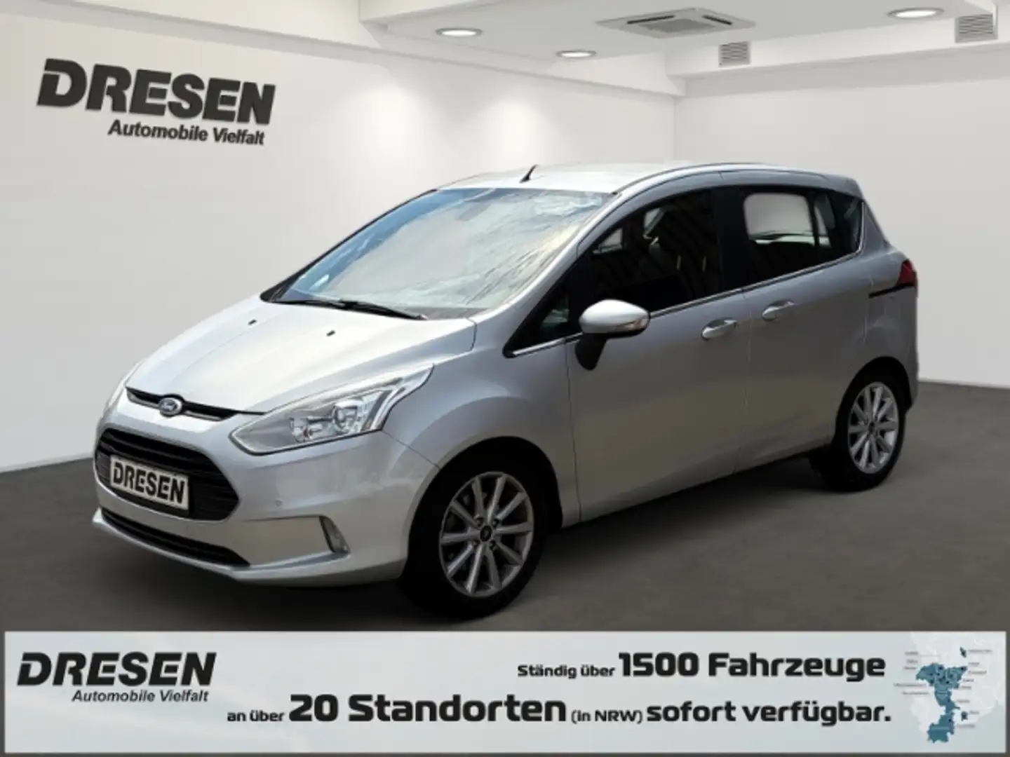 Ford B-Max Titanium 1.0 EcoBoost Navi SHZ Keyless Notbremsass Ezüst - 1