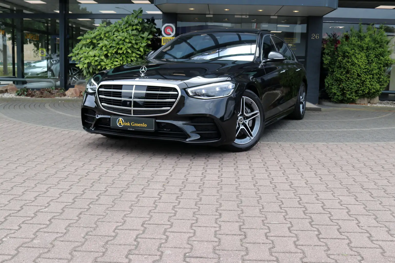 Mercedes-Benz S 580 e Lang AMG Line Achterasbesturing Nappa leder Negru - 1
