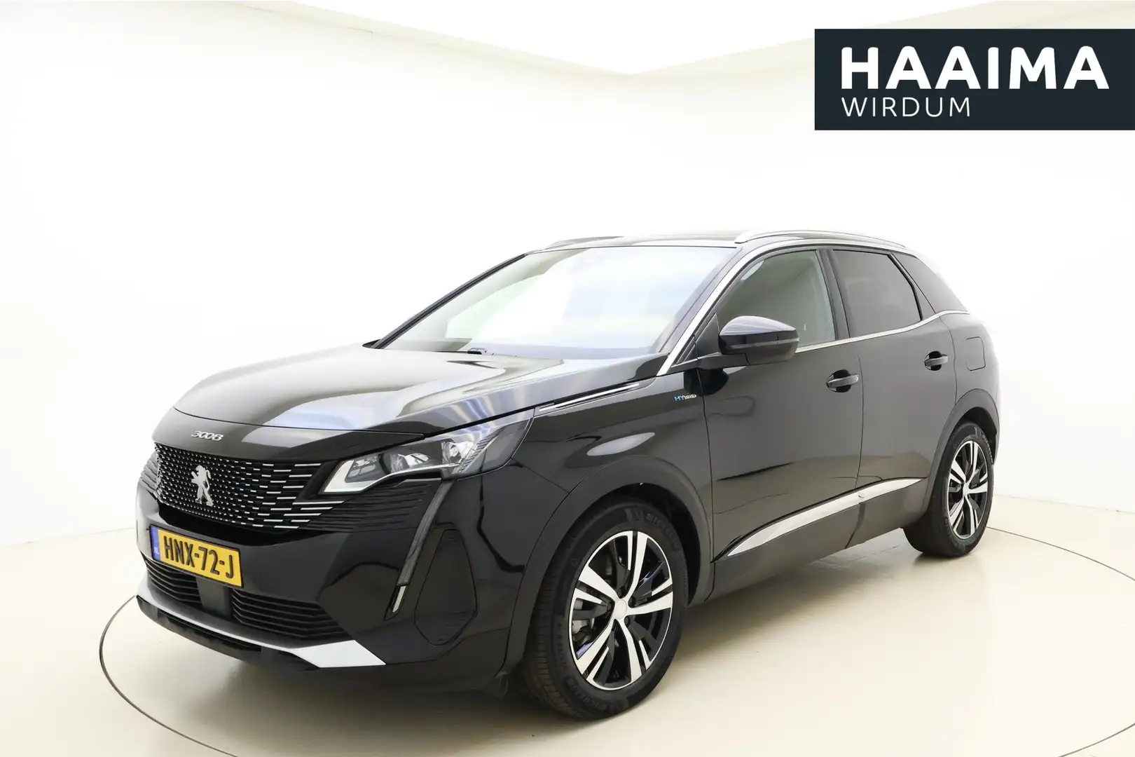 Peugeot 3008 1.6 HYbrid 225 GT | Schuif-/kanteldak | Achteruitr Noir - 1