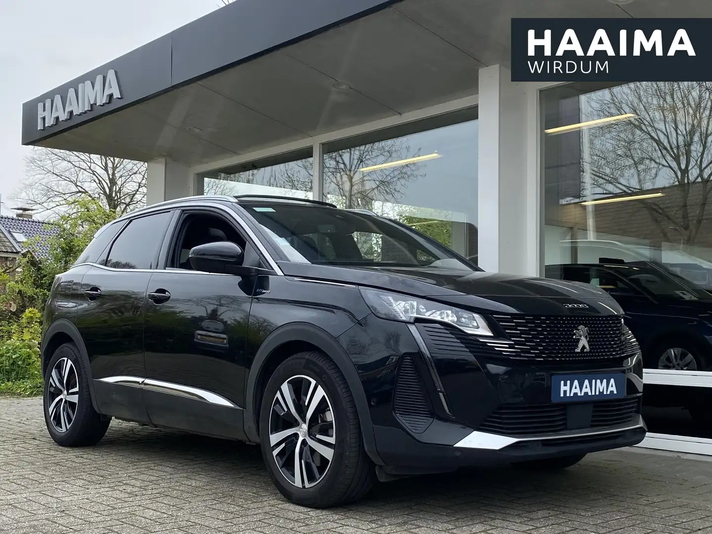 Peugeot 3008 1.6 HYbrid 225 GT | Schuif-/kanteldak | Achteruitr Zwart - 1