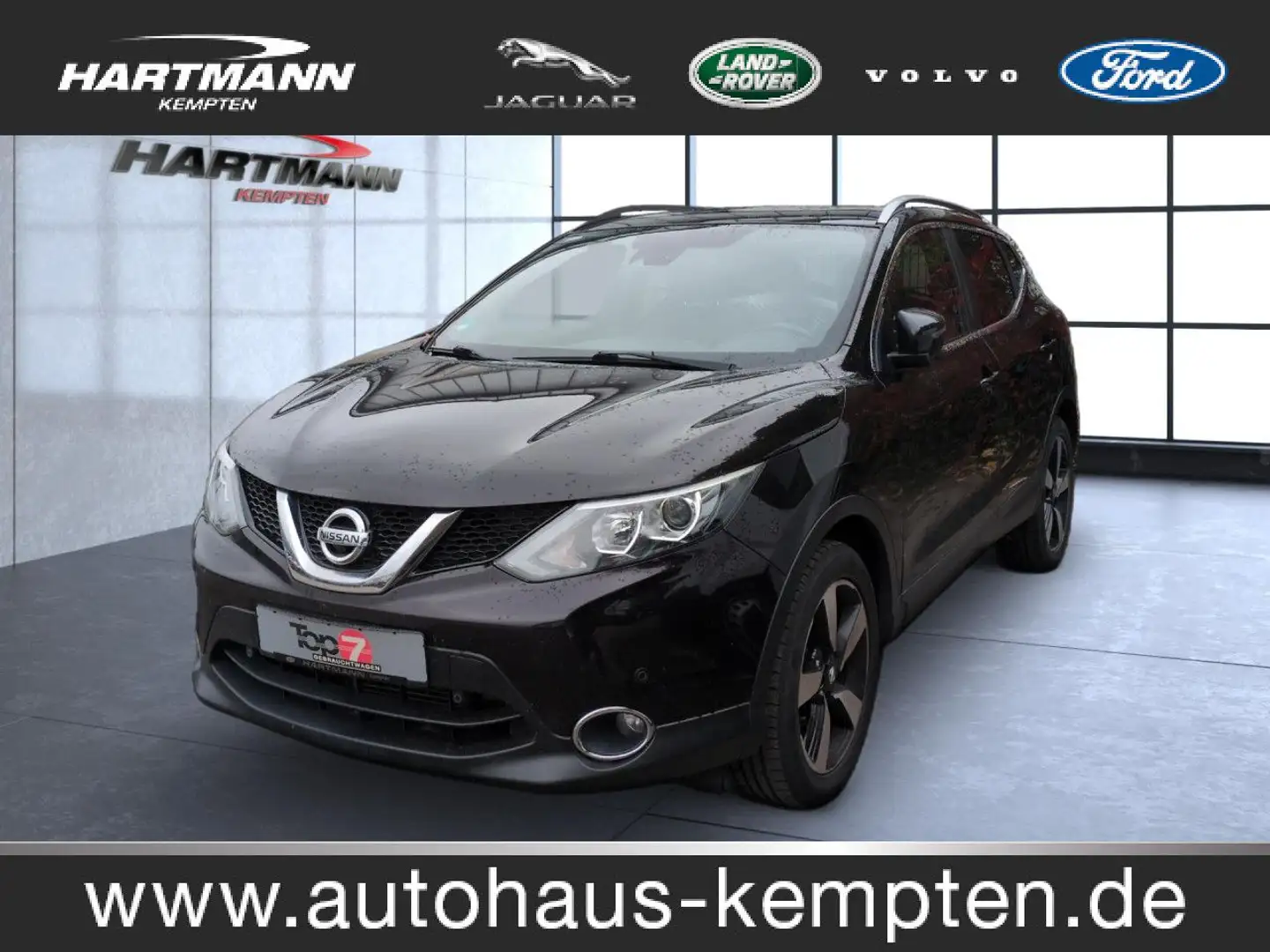 Nissan Qashqai N-Connecta Bluetooth Navi Klima Rojo - 1