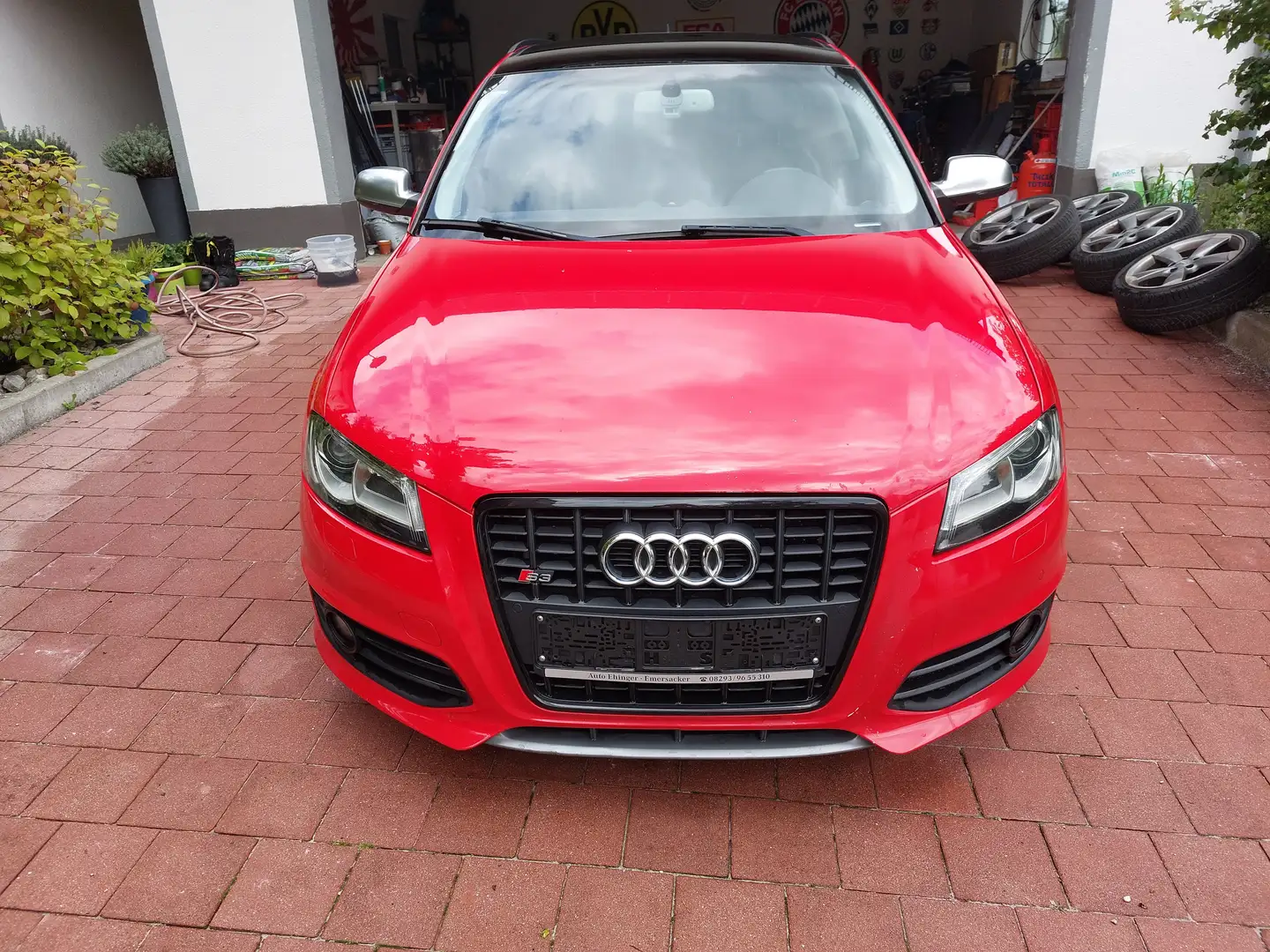 Audi S3 Sportback S tronic Rojo - 2
