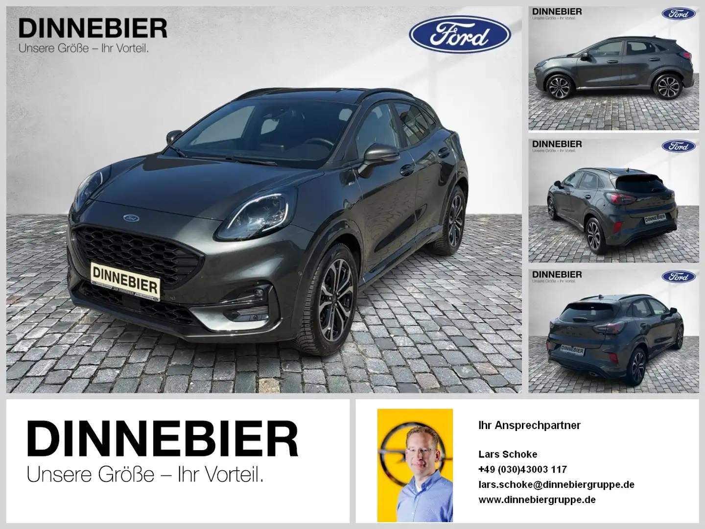 Ford Puma ST-Line X LED+Navi+Kamera+Winterpaket Grau - 1