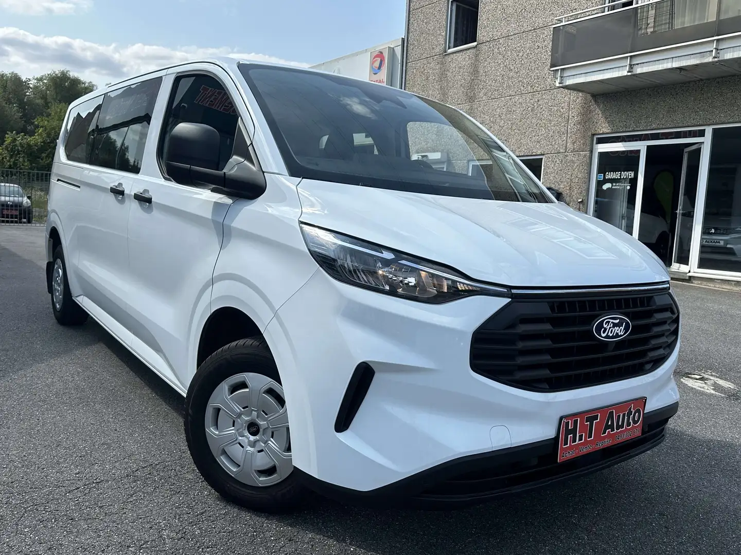 Ford Transit Custom 2.0 TDCi L2H1/Etat neuf/2.254kms/9 places/Tvac Blanc - 2