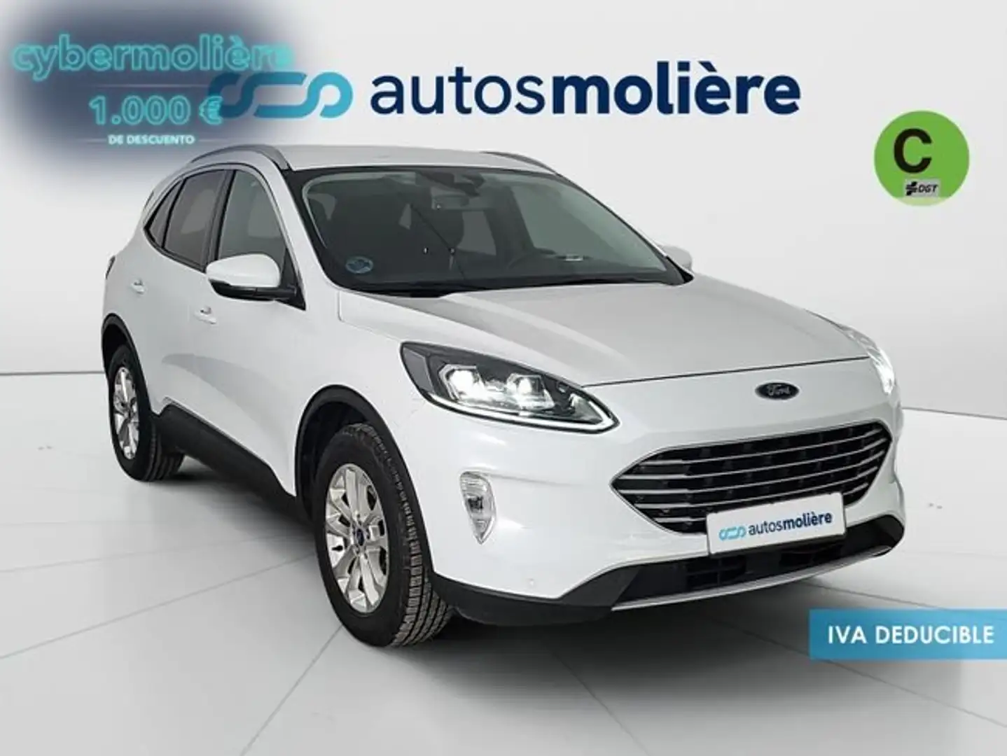 Ford Kuga 1.5 EcoBoost Titanium FWD 120 Blanco - 2