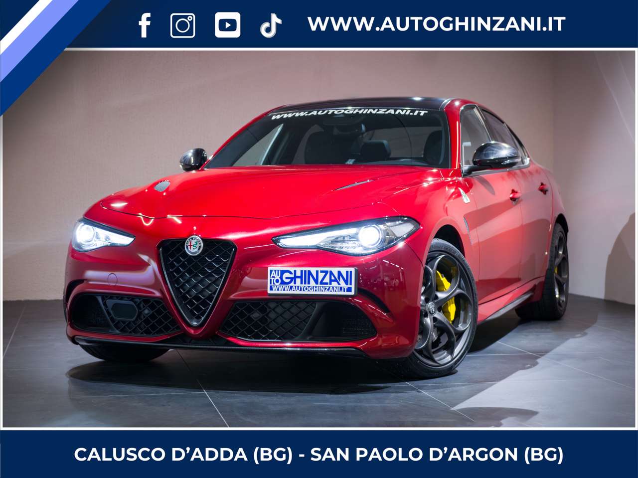 Alfa Romeo Giulia 2.9 T V6 AT8 Quadrifoglio - " PREZZO VERO"