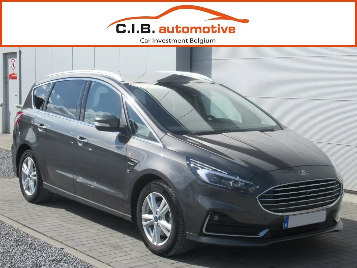 Ford S-Max 2.0 TDCi Aut. / Leder / Navi / Camera / PDC / ... Gris - 1