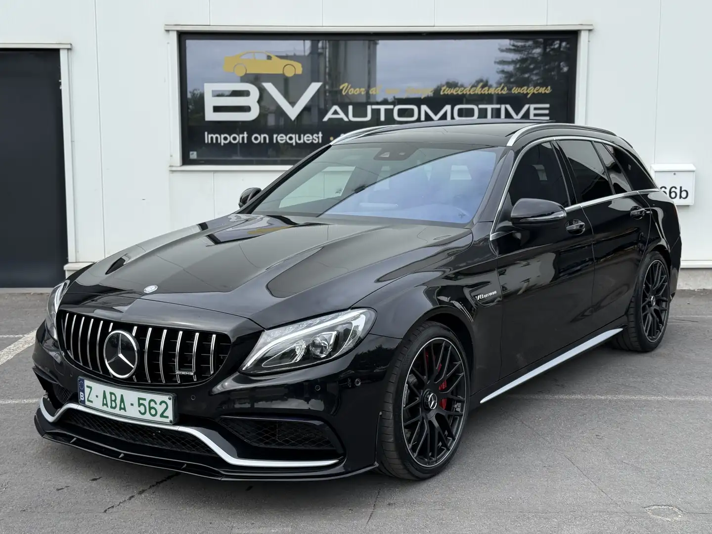 Mercedes-Benz C 63 AMG S V8 - LICHTE VRACHT - PANO - CAMERA Noir - 2