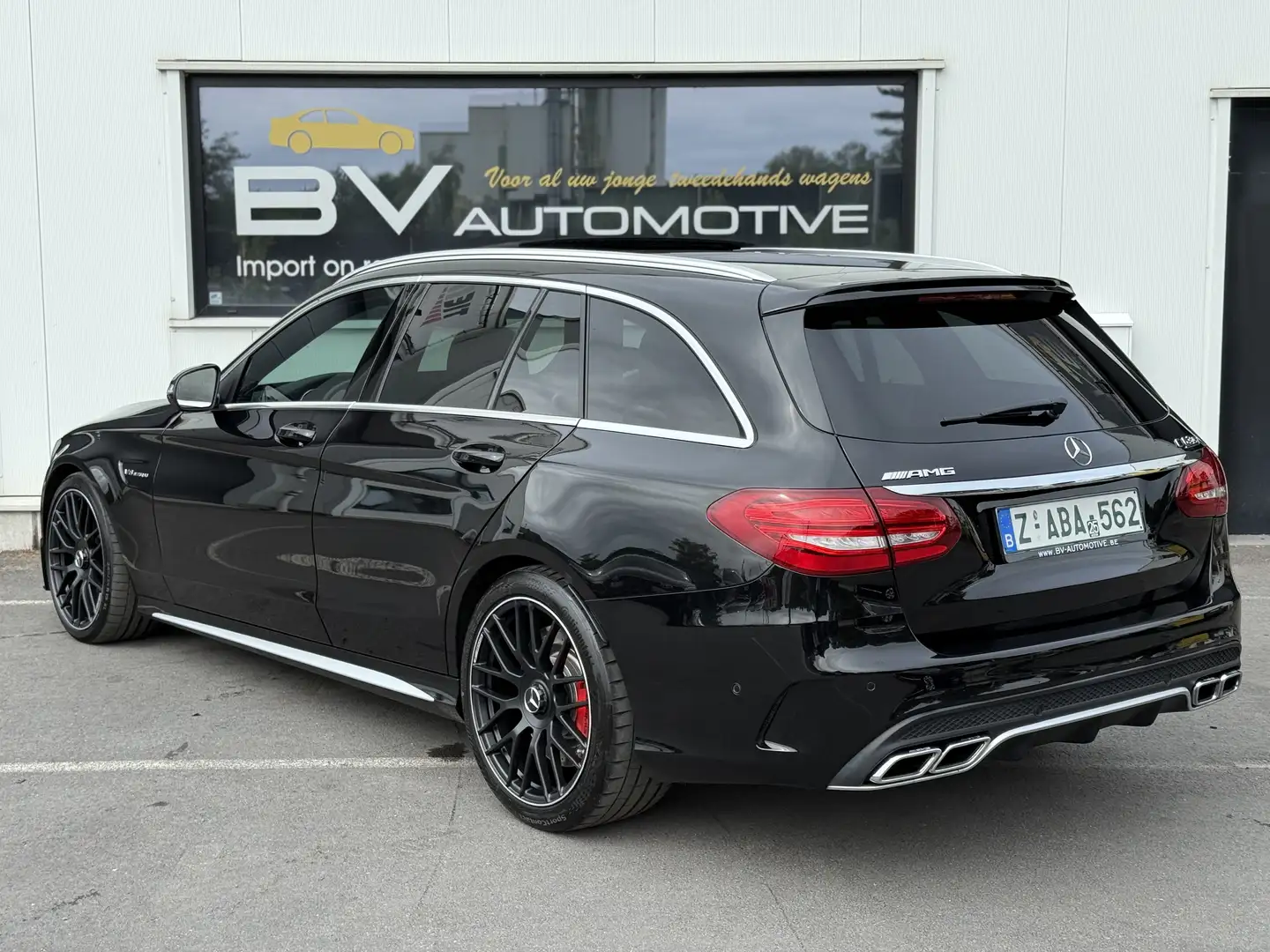 Mercedes-Benz C 63 AMG S V8 - LICHTE VRACHT - PANO - CAMERA Noir - 1