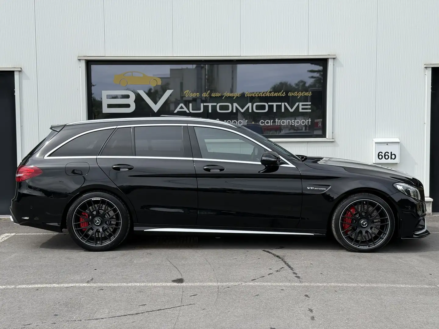Mercedes-Benz C 63 AMG S V8 - LICHTE VRACHT - PANO - CAMERA Negro - 2