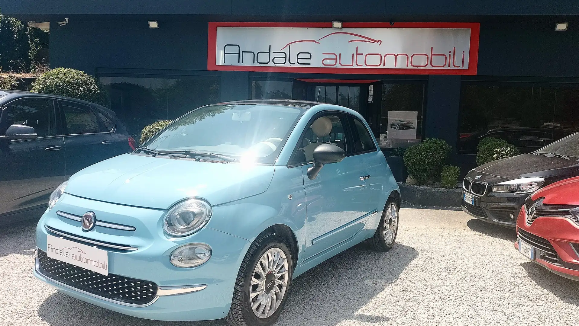 Fiat 500 1.3 Multijet 95 CV Lounge OREZZO OUTLET Bleu - 1