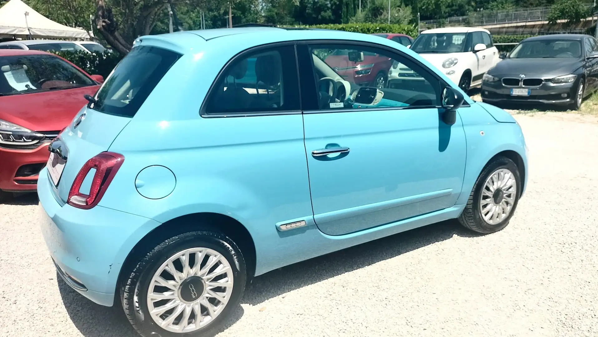 Fiat 500 1.3 Multijet 95 CV Lounge OREZZO OUTLET Bleu - 2