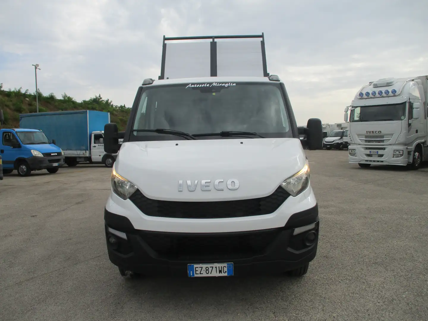 Iveco Daily 35C13 2.3 130CV E5 7POSTI DOP CAB RIBALTABILE TRIL Bianco - 2