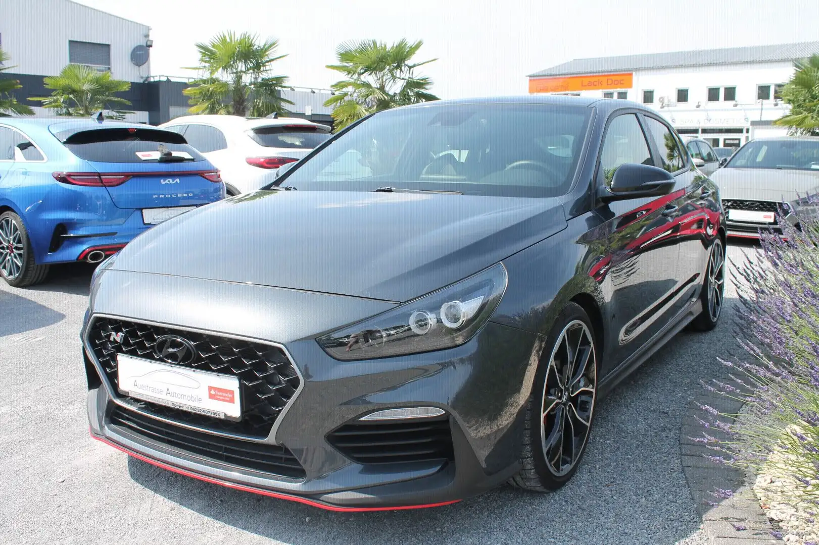 Hyundai i30 N Performance Fastback, LED, Navi, el. Sitze Gris - 2