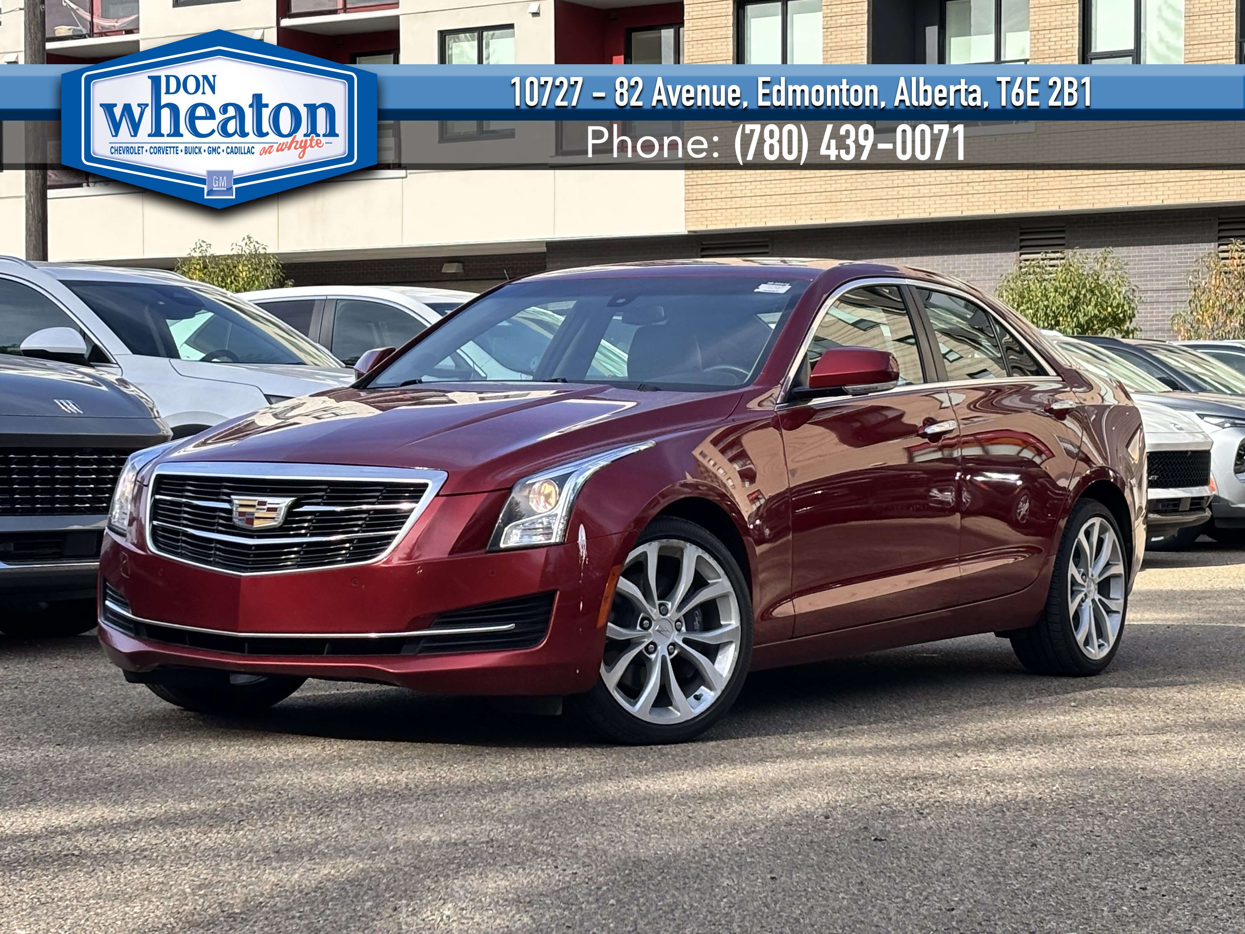 2018 Cadillac ATS Luxury | AWD | Sunroof | Wireless Charging | Park Assist | Remote Trunk Release |
