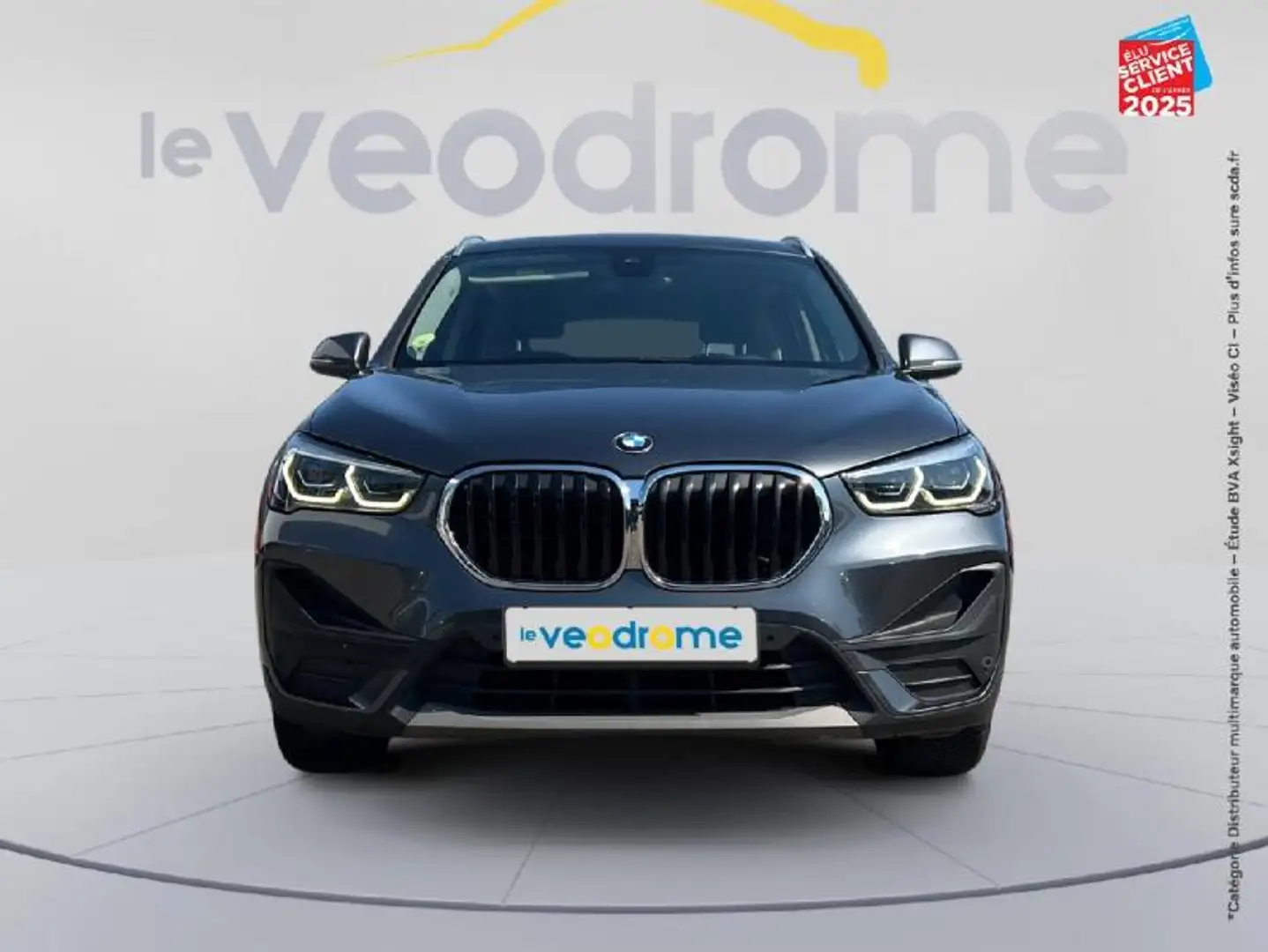 BMW X1 sDrive16dA 116ch Lounge DKG7 GPS Camera Gris - 2