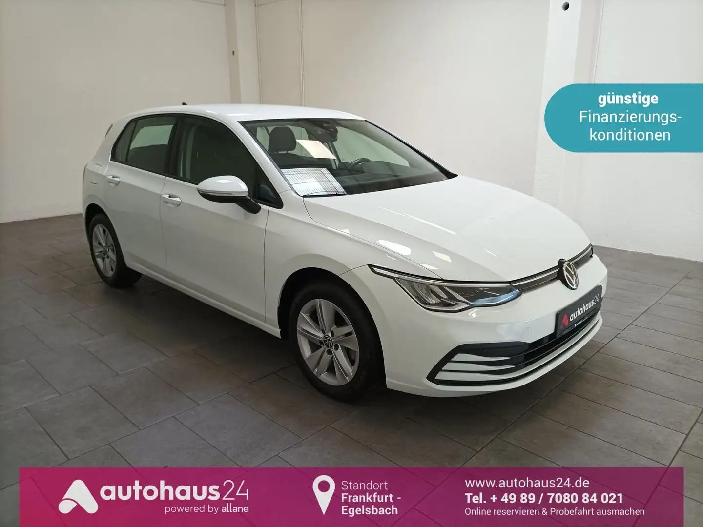 Volkswagen Golf VIII 1.5 TSI Life|LED|ParkPilot|Sitzhzg Blanc - 1