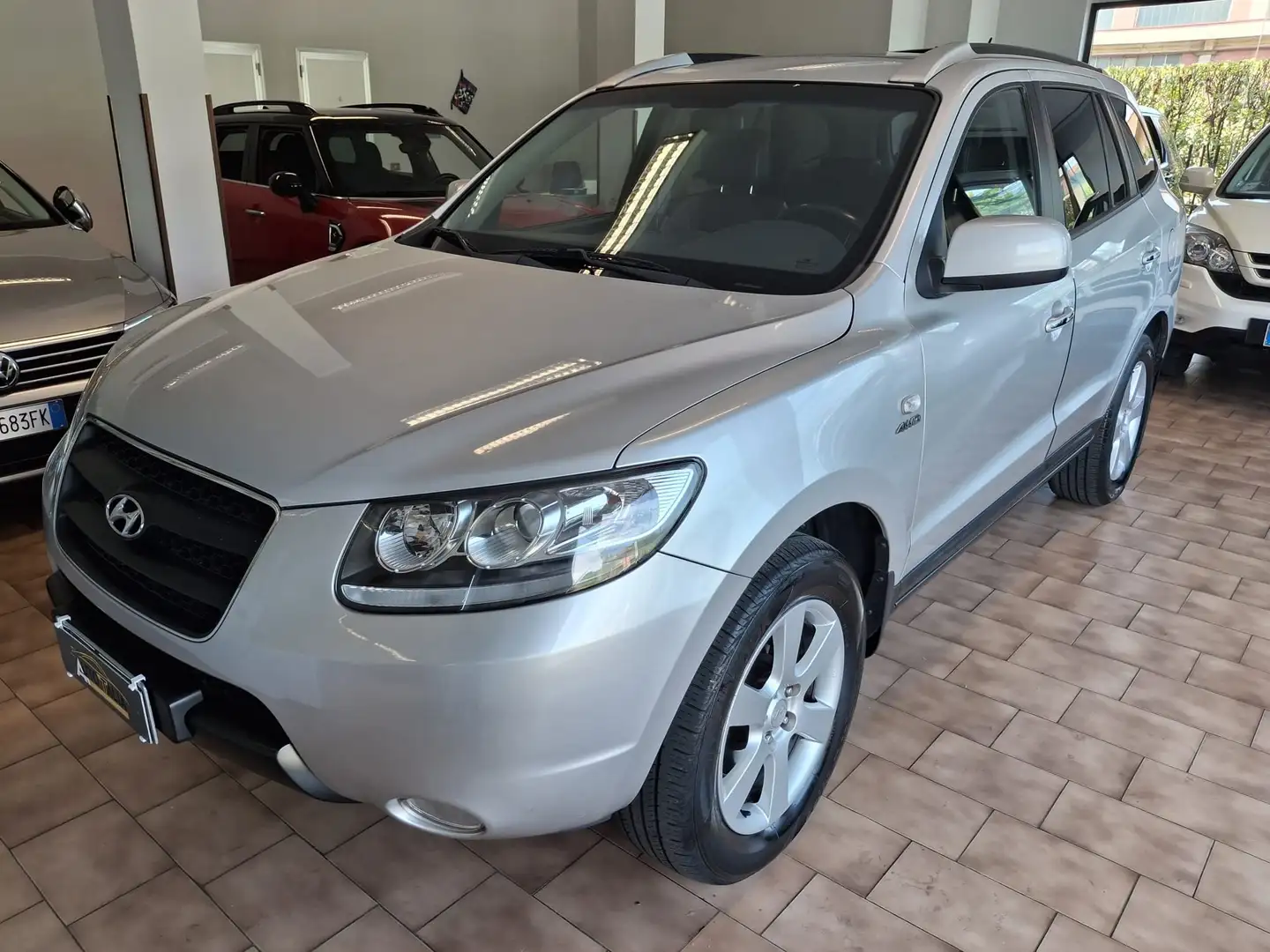 Hyundai SANTA FE 2.2 crdi * AUTOMATIC *PELLE*TETTO*4X4 Grigio - 1