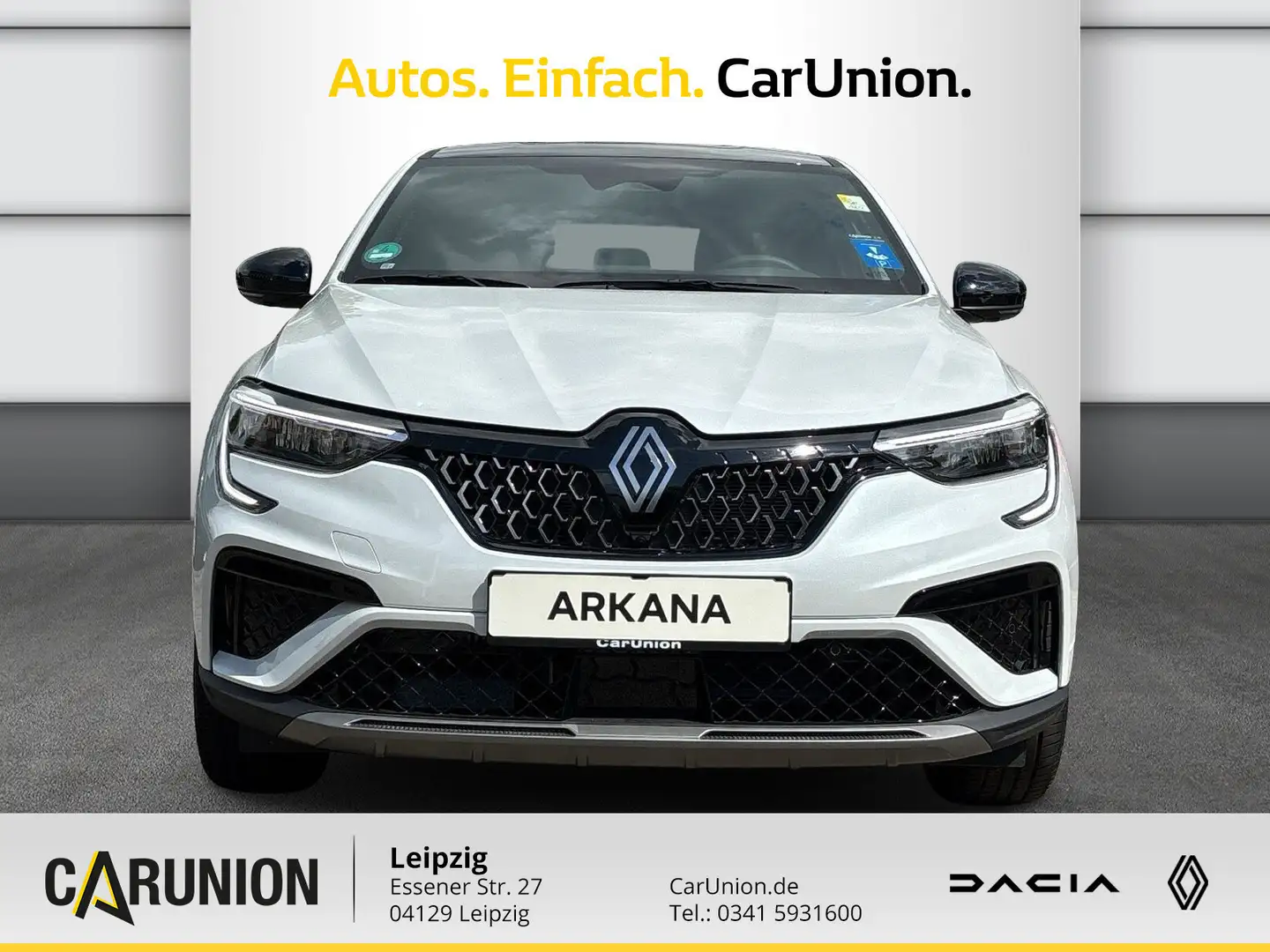Renault Arkana TECHNO Mild Hybrid 140 EDC Weiß - 2