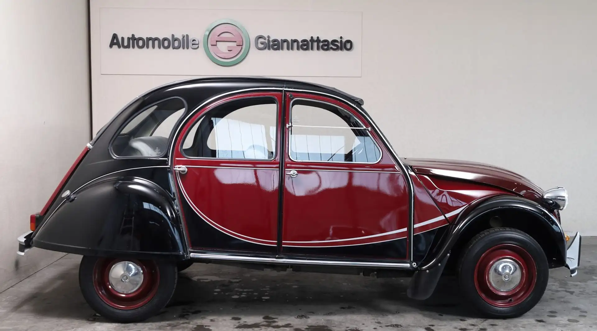 Citroen 2CV Charleston Original 1.Hand*nichtRestauriert Rot - 2
