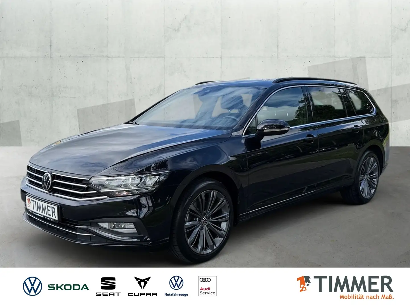 Volkswagen Passat Variant 2.0 TDI DSG BUSINESS *LED *360° *ACC *APP *NAVI * Noir - 1