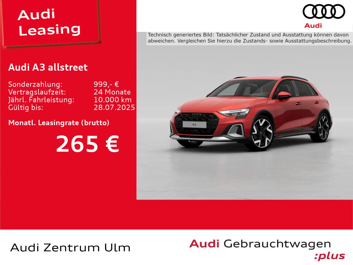Audi A3 35 TFSI  AHK R-KAM NAV+ LED VIRTUAL Rot - 1