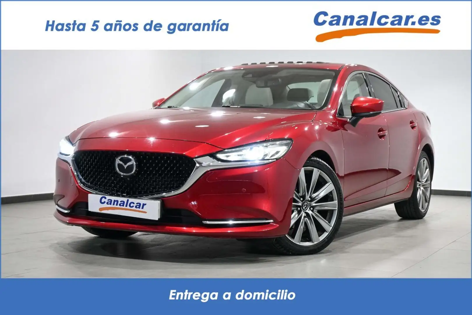 Mazda 6 2.2 Skyactiv-D Zenith White Sky Aut. 135kW Czerwony - 1