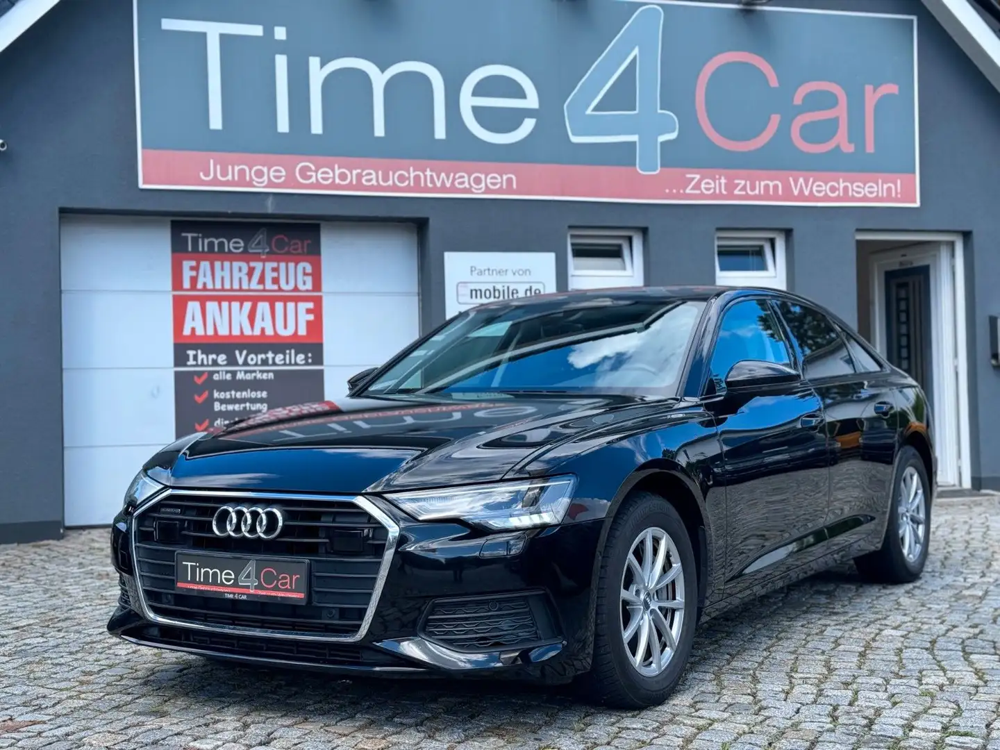 Audi A6 50 TDI quattro LED Kamera CarPlay ACC SHZ Noir - 1