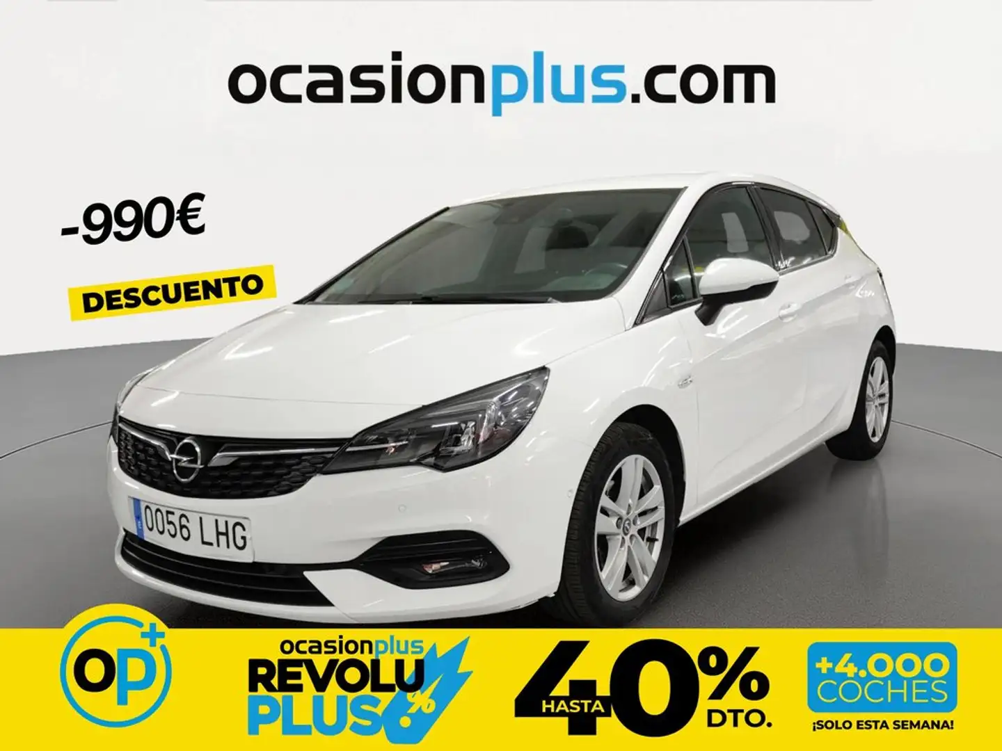 Opel Astra 1.2T S/S GS Line 110 Blanco - 1