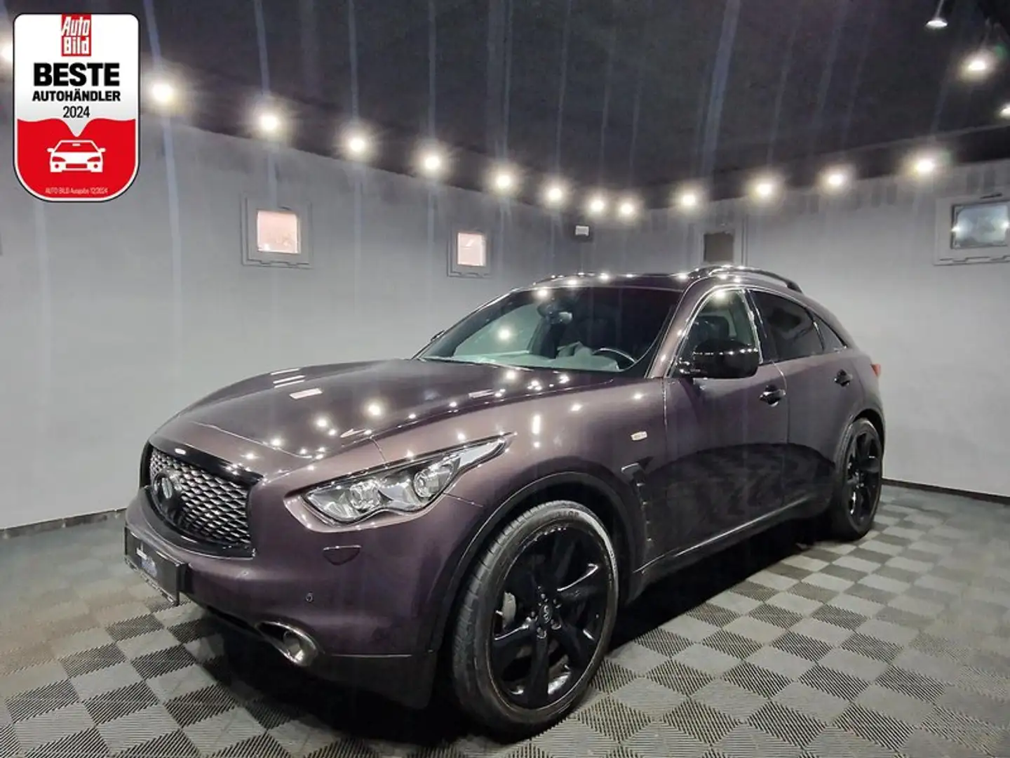Infiniti QX70 3.7 S|AUTOM|LEDER|E-GSHD|NAVI|XENON|21 ZOLL| Brun - 1