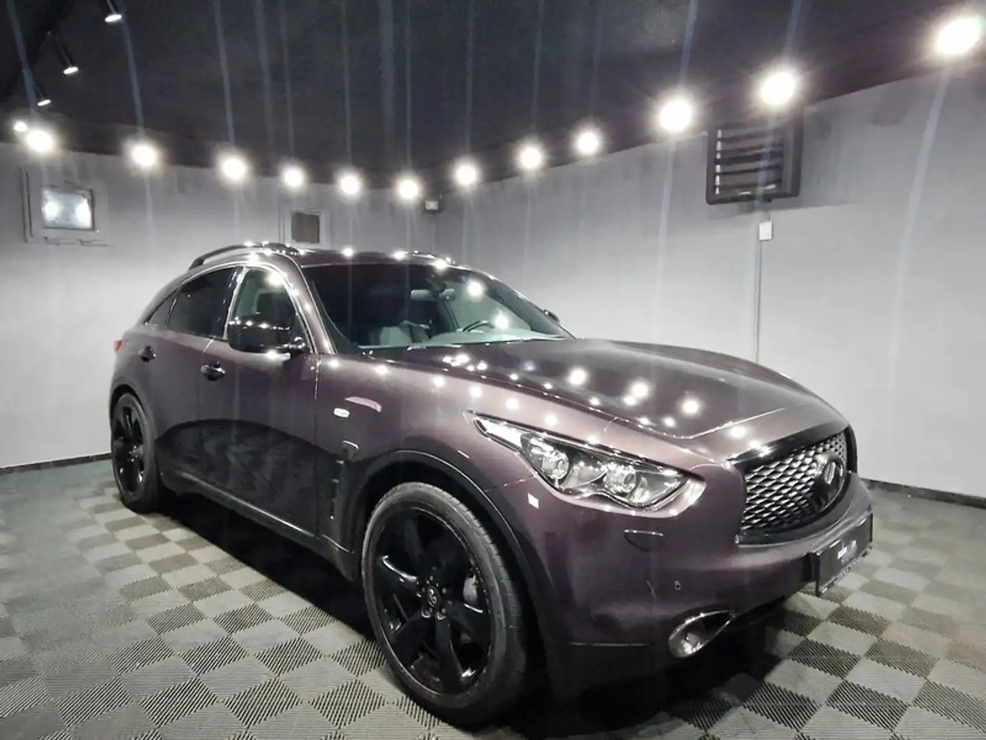 Infiniti QX70 3.7 S|AUTOM|LEDER|E-GSHD|NAVI|XENON|21 ZOLL| Brun - 2