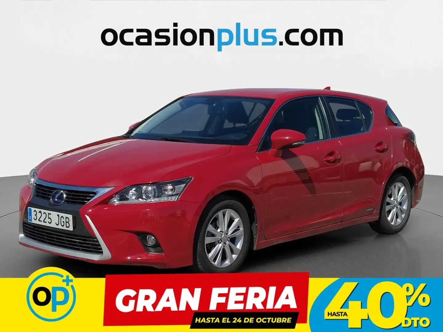 Lexus CT 200h Executive Rojo - 1