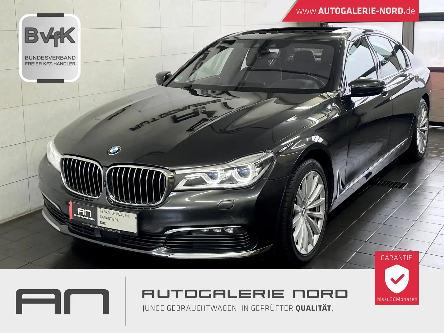 BMW 750 i xDrive +Inno+Pano+Sound Grijs - 1