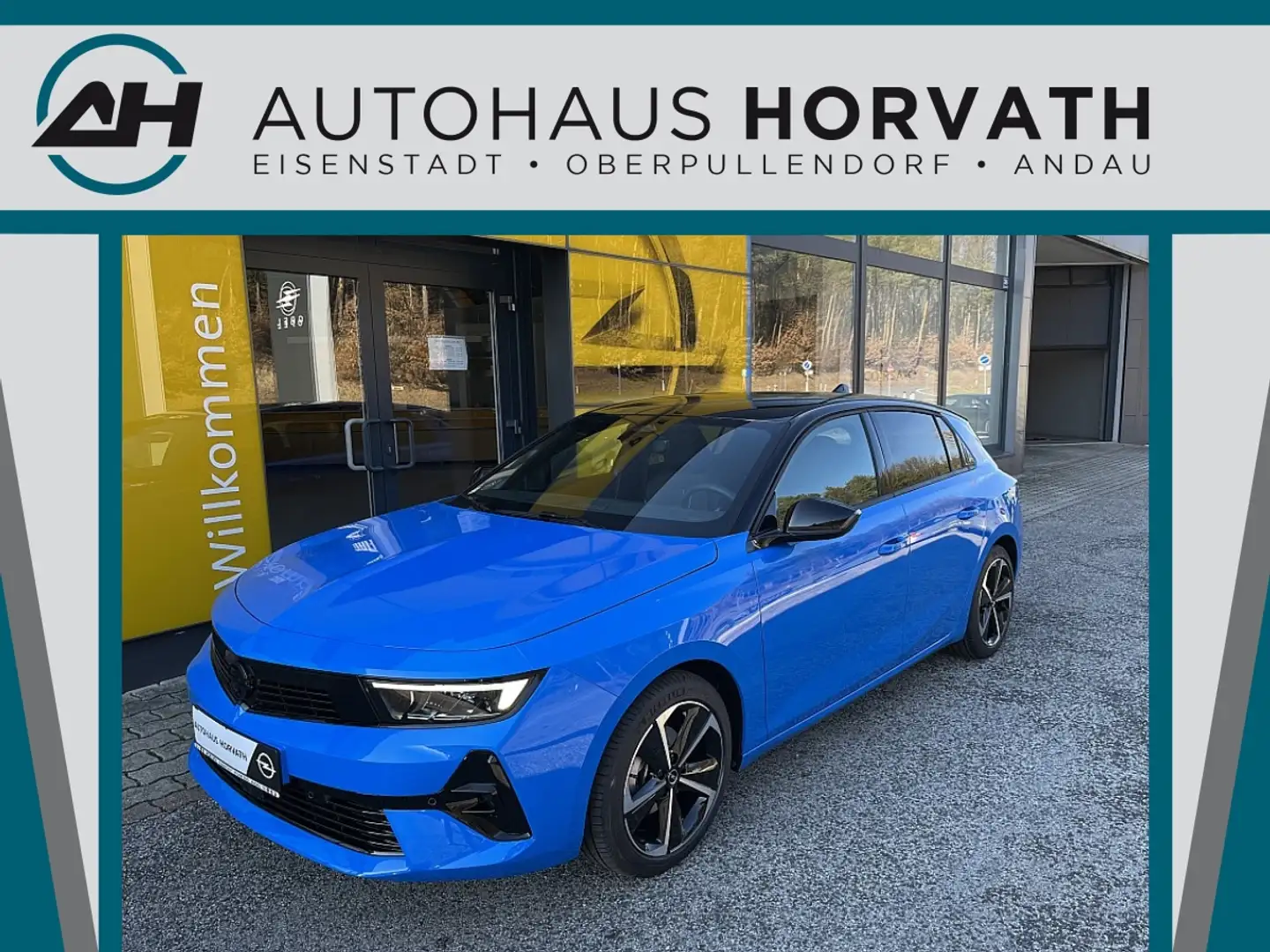 Opel Astra 1,2 Turbo GS Aut. Blau - 1