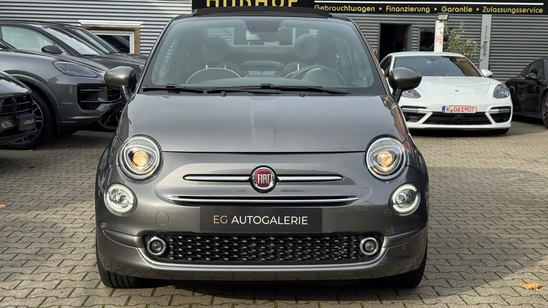 Fiat 500C *Automatik*City-Paket*TÜV 10-2027*Tempomat Grau - 2