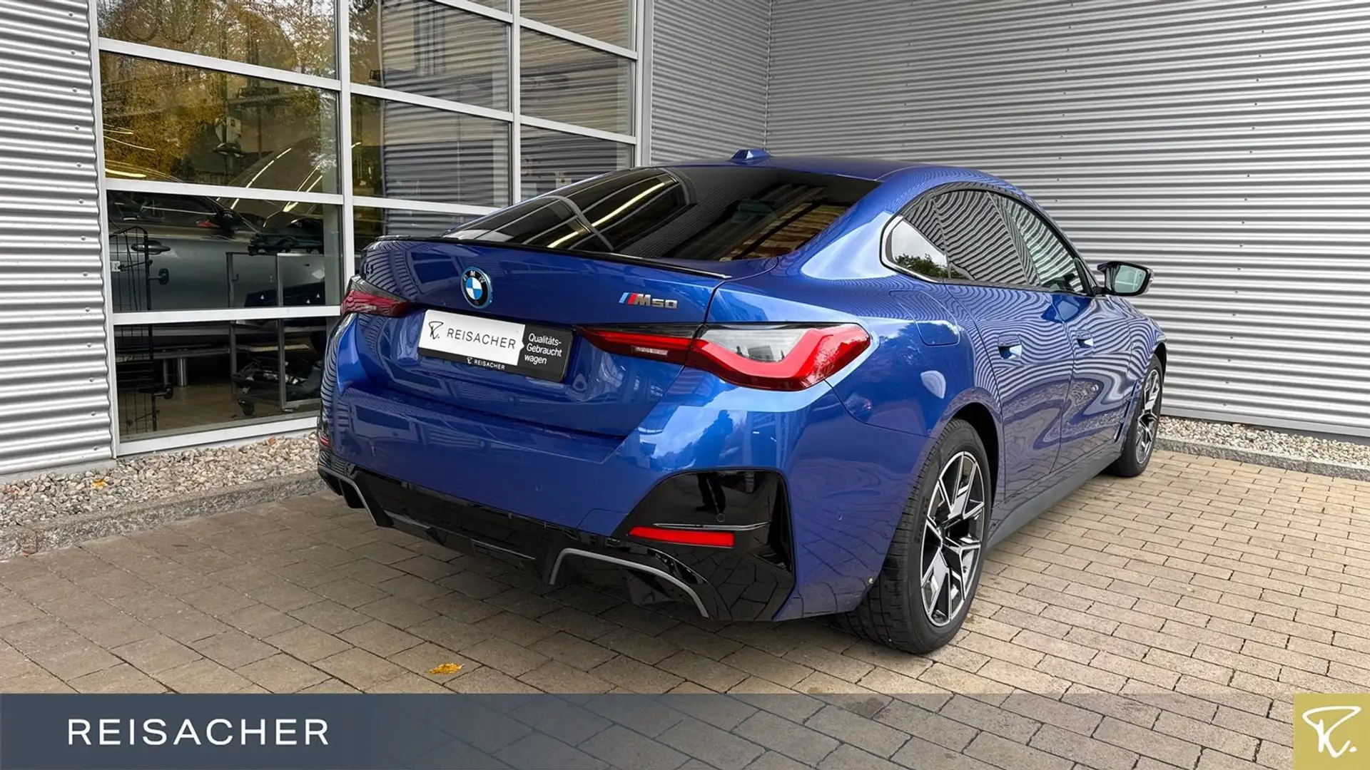 BMW i4 I4 M50 M-Sport PRO Navi AHK 360° HUD Laser GSD Blau - 2