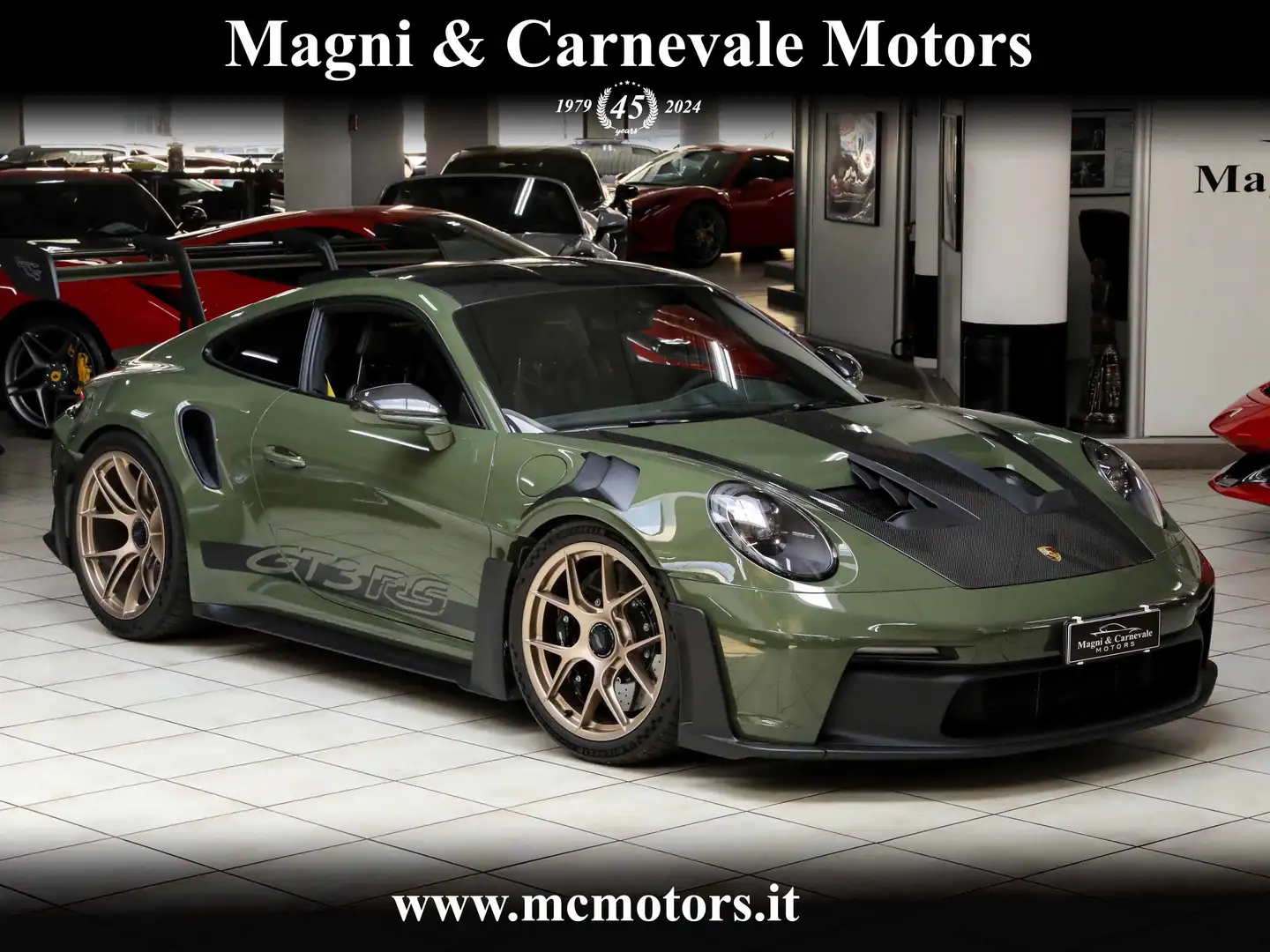 Porsche 992 GT3 RS WEISSACH|PTS COLOR|CARBO|LIFT SYS|CLUBSPORT Verde - 1