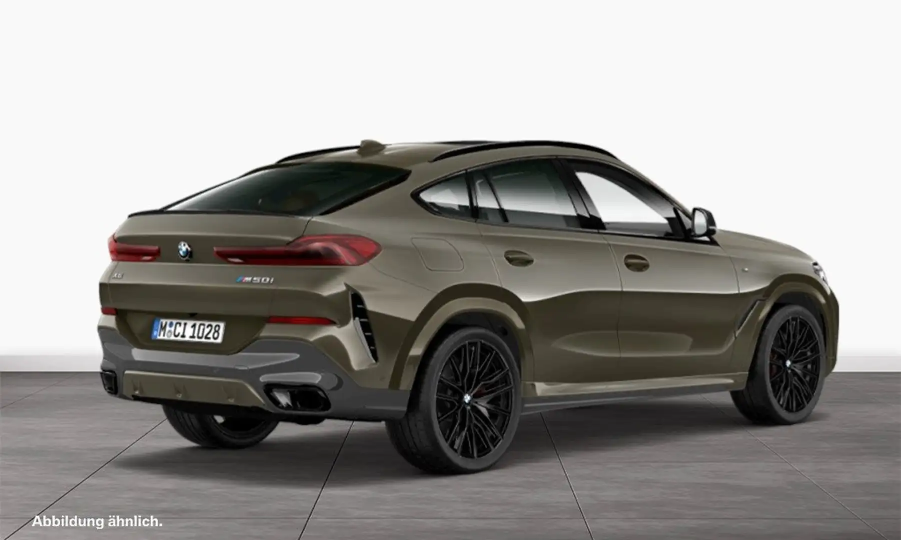 BMW X6 M50i Sky.Lou. Laser HarmKar Fond.Ent. Grün - 2