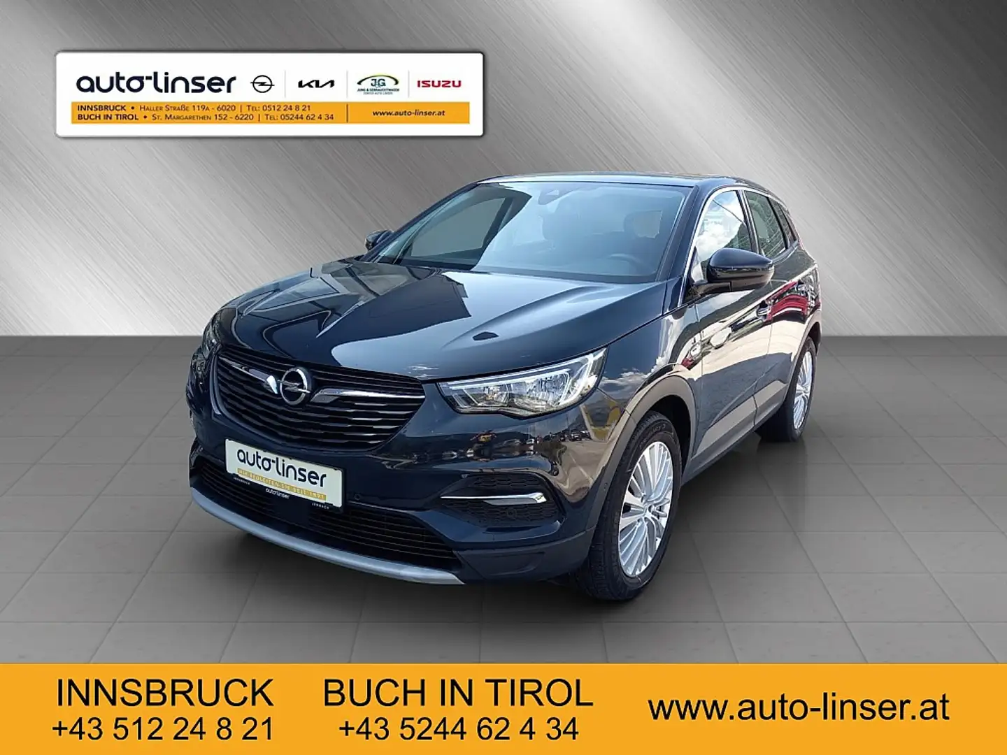 Opel Grandland X 1,2 Turbo Direct Injection Innovation Start/Stop Gris - 1