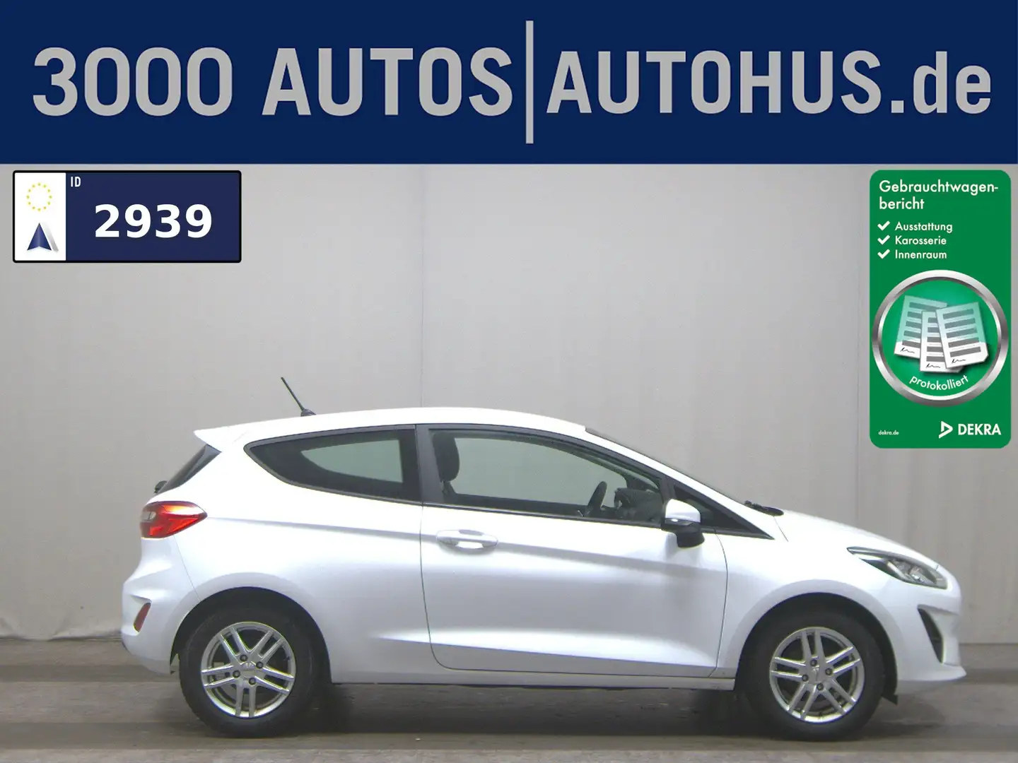 Ford Fiesta 1.5 TDCi Trend LED MfL Weiß - 1