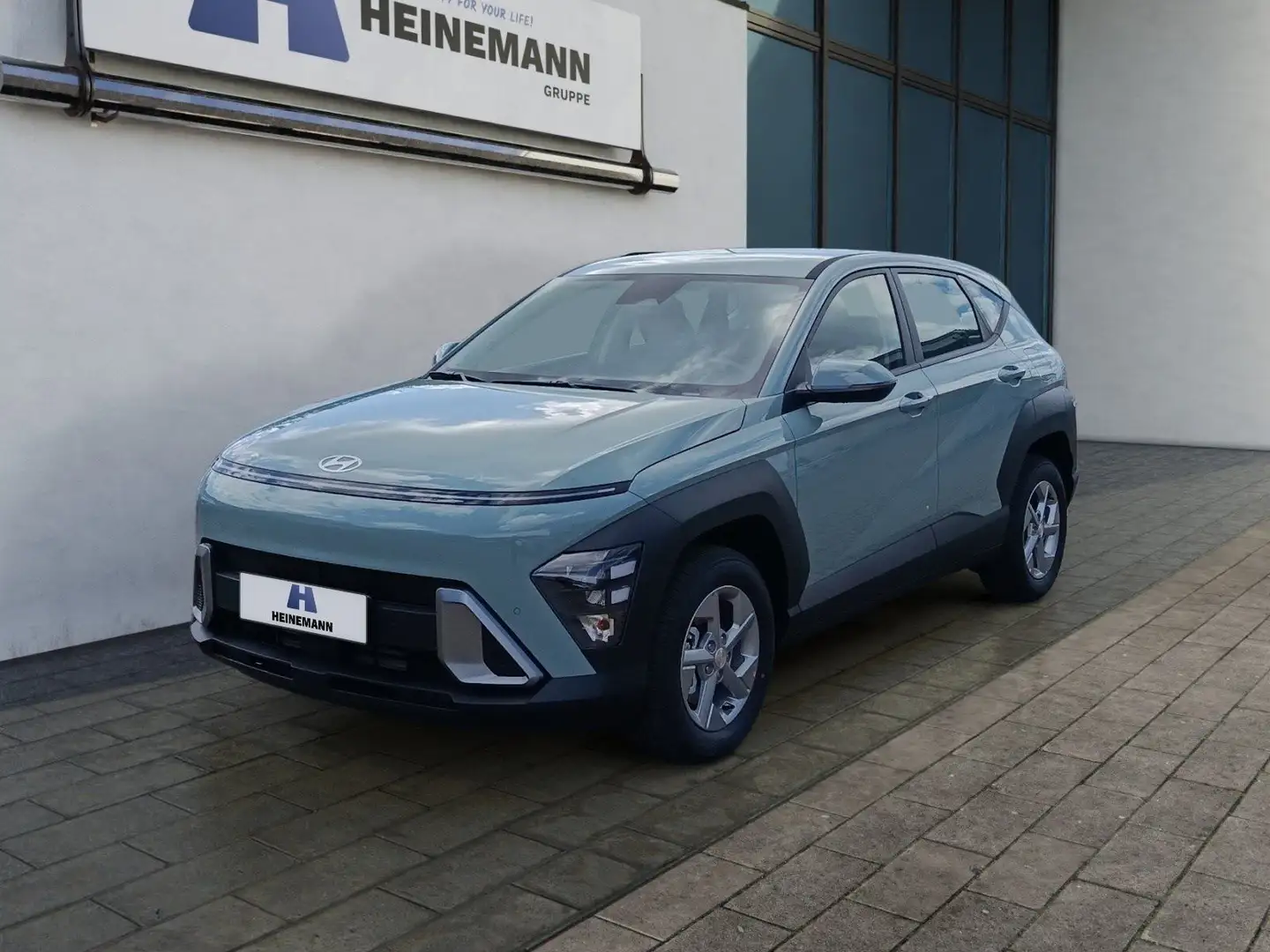 Hyundai KONA 1.0 TGDI -NAVI-KAMERA-PDC- Grün - 1