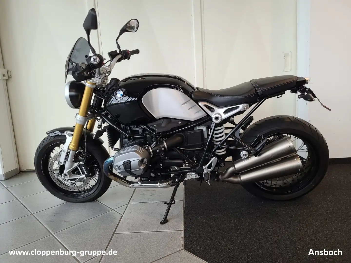 BMW R nineT Wunderlich Heck und Windschild,Heizgriffe Schwarz - 2